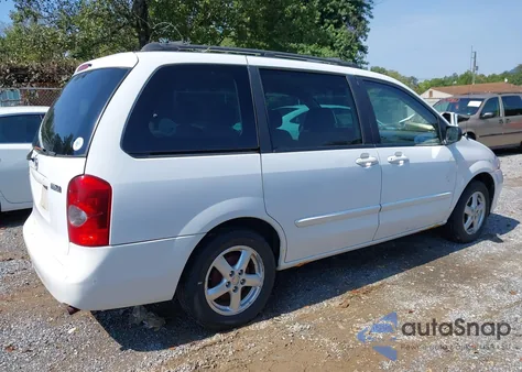 2003 Mazda Mpv Es/Lx/Lx-Sv z USA, uszkodzony, nr VIN JM3LW28A030336604